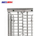 Stainless Steel Low Price Mall Double Channel Full Height Cross Turnstile