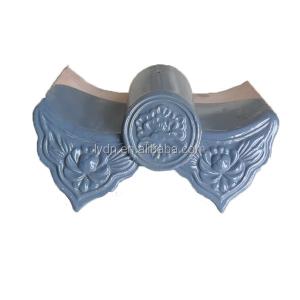 Wholesale Chinese traditional style grey glazed roofing tiles from china suppliers