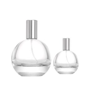 Wholesale 75ml White Glass Perfume Aromatherapy Sub Bottling 15 Bayonet Cosmetic Spray Empty from china suppliers