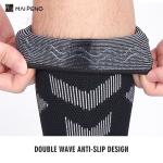Anti Slip Custom Footless Compression Leg Sleeves Outdoor Running Leg Sleeves