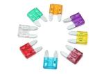 ISO8820-3 Standard BFMN-1225 Automotive Car ATM Mini Blade Fuse 25A 32V Natural