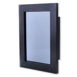 Black Kitchen Cabinet Drawer 450mm Aluminum Alloy Frame