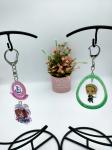 Anime Laser Cut Acrylic Keychains 3mm Thickness Customized Shape