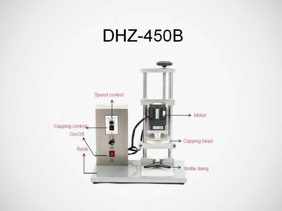 450B Electrical Semi Automatic Bottle Capping Machine For Glass Jar / Metal Cap