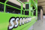 24V / 260Ah Sky Lift Platform Capacity 320kg 40.5*12.7m Tire Green Color