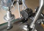 Household Electric Mobile Milking Machine With One SuS Milking Bucket