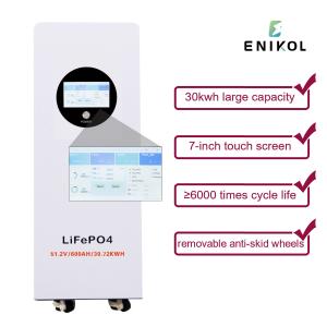 Wholesale Large Capacity 30kwh 48V Solar Battery for House 600ah Lithium Iron Phosphate Battery from china suppliers