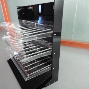 Wholesale 3 Tiers Acrylic Rack for Lipgloss Compartment Plexiglass Lipstick Display Stand from china suppliers