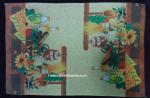 pigment printed tea towel, microfiber material