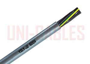 Wholesale Black Sheathed PVC Insulated Cables , YSLY-JZ 600V Flexible Signal Cable from china suppliers