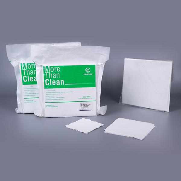 9 Inch Disposable Microfiber Wipes 230gms Class 10 PCB Cleaning Wipes Sealed