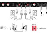 Professional audio 4 channel 8ohm 250W 1U digital power amplifier
