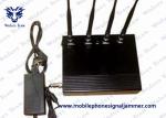 Black Cover Mobile Phone Blocker Jammer , Cell Phone Scrambler 3000g Light