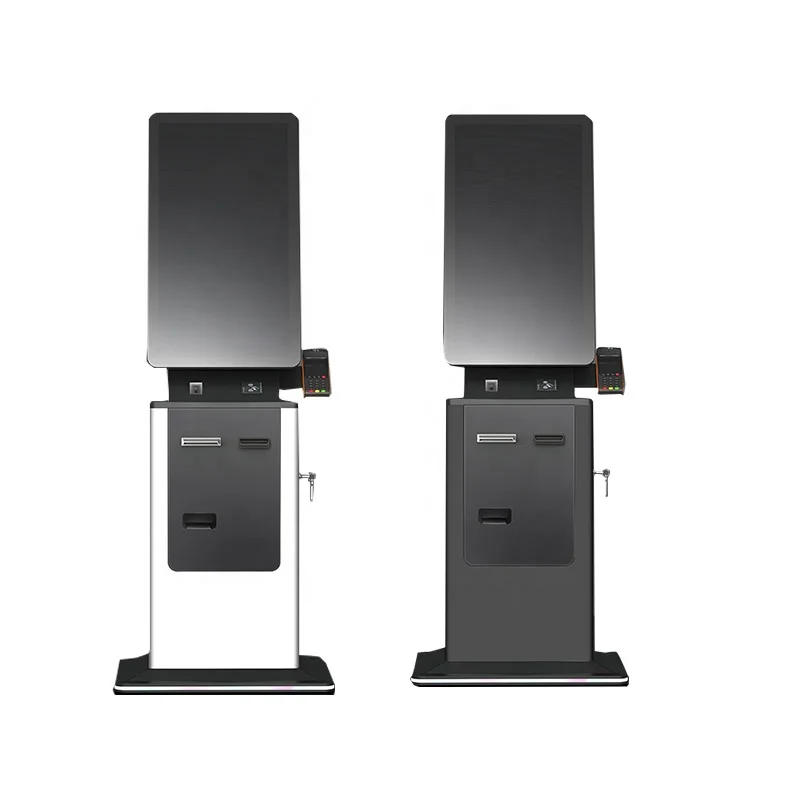 Customizable Restaurant Kiosks With Self Service Ticket Printing And Touchscreen
