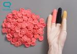 Dust Free Latex Finger Cots With Static Electricity Protection Compounds