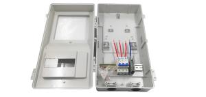 Wholesale Polycarbonate H150.5mm 3 Phase Meter Cabinet Household Electrical Devices from china suppliers
