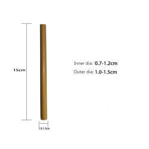 Wholesale Eco Friendly Smoothie Bamboo Drinking Straws BPA Free 15cm from china suppliers