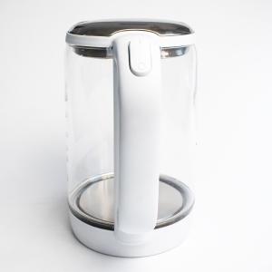 Wholesale Strong Handle Clear Glass Electric Kettle Mouth With Filter Over Heat Protection from china suppliers