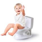 Comfortable Handle Button Baby Potty Toilet with Ouninbear Logo
