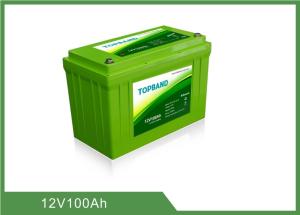 Wholesale Durable Lithium Battery 12v 100ah , Lifepo4 Rechargeable Battery High Security RV Car from china suppliers
