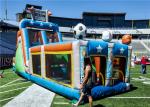 Crocodile Caterpillar Kids Inflatable Obstacle Course Military Style Customized