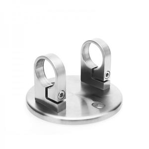 Wholesale Round Fascia Mount Baluster Bracket Used for Stainless Steel Cable Deck Railing from china suppliers