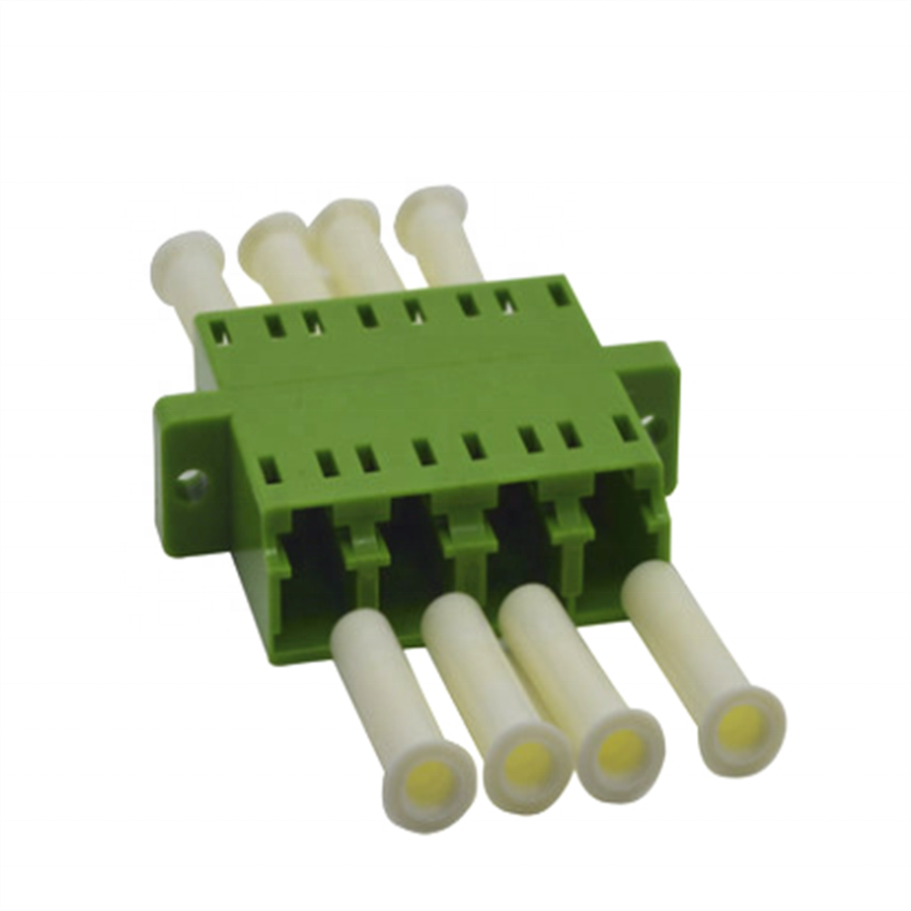 SM LC/APC Quad Optical Adapter