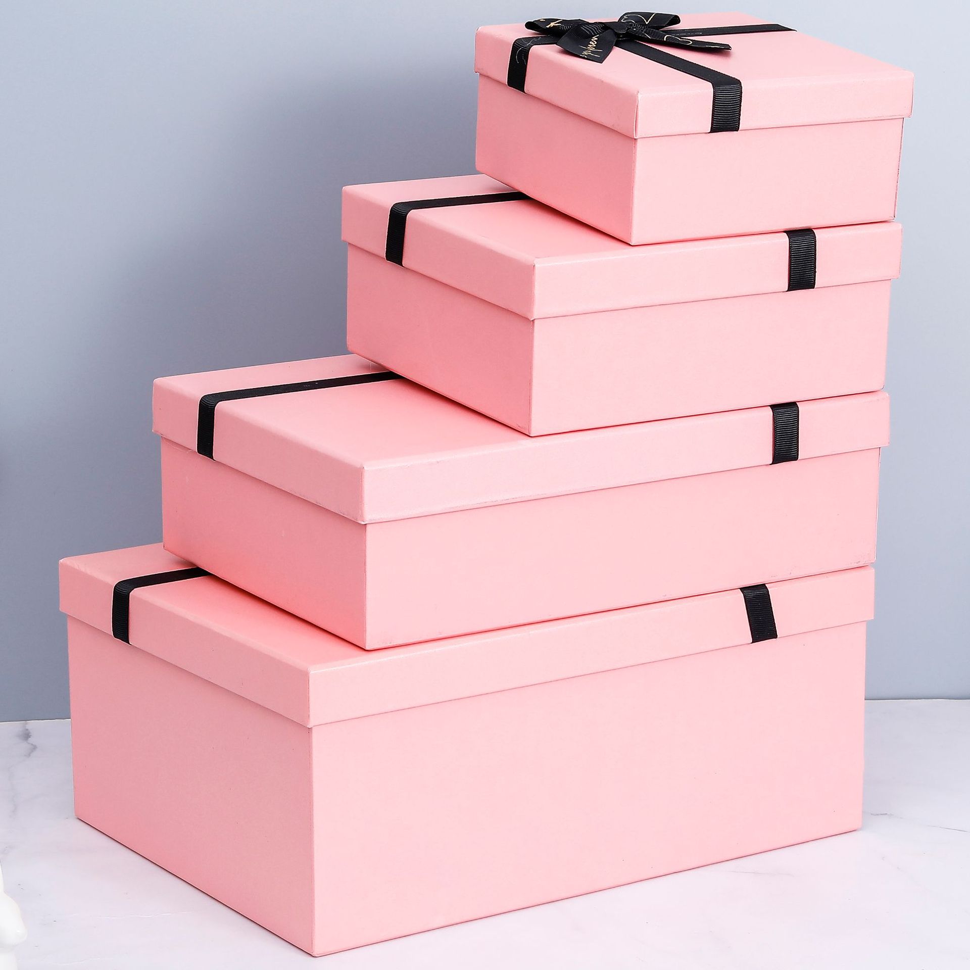 Business Promotion Square Custom Size Folding Paper Gift Box with Paperboard Material