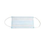CE Face Mask Surgical Disposable 3 Ply Disposable Breathing Mask Blue And White