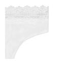 Nylon Womens Underwears White Hi Cut Casual Brief Underpants Bikini Seamless