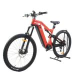 ROCKSHOX Air Suspension Carbon Fiber Ebike for 48V Mid Drive Electric Mountain