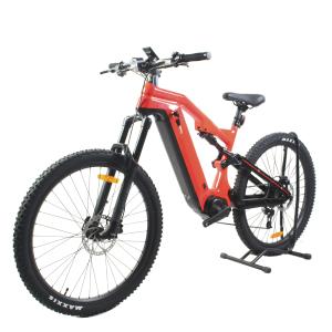 Wholesale ROCKSHOX Air Suspension Carbon Fiber Ebike for 48V Mid Drive Electric Mountain Bike MTB from china suppliers