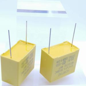 Wholesale Yellow Color Metallized Polypropylene X2 Safety Capacitor 475K 310V from china suppliers