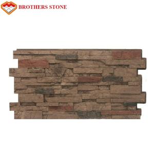 Wholesale Rusty Color Cultured Stone Veneer Panel Sale Prices from china suppliers