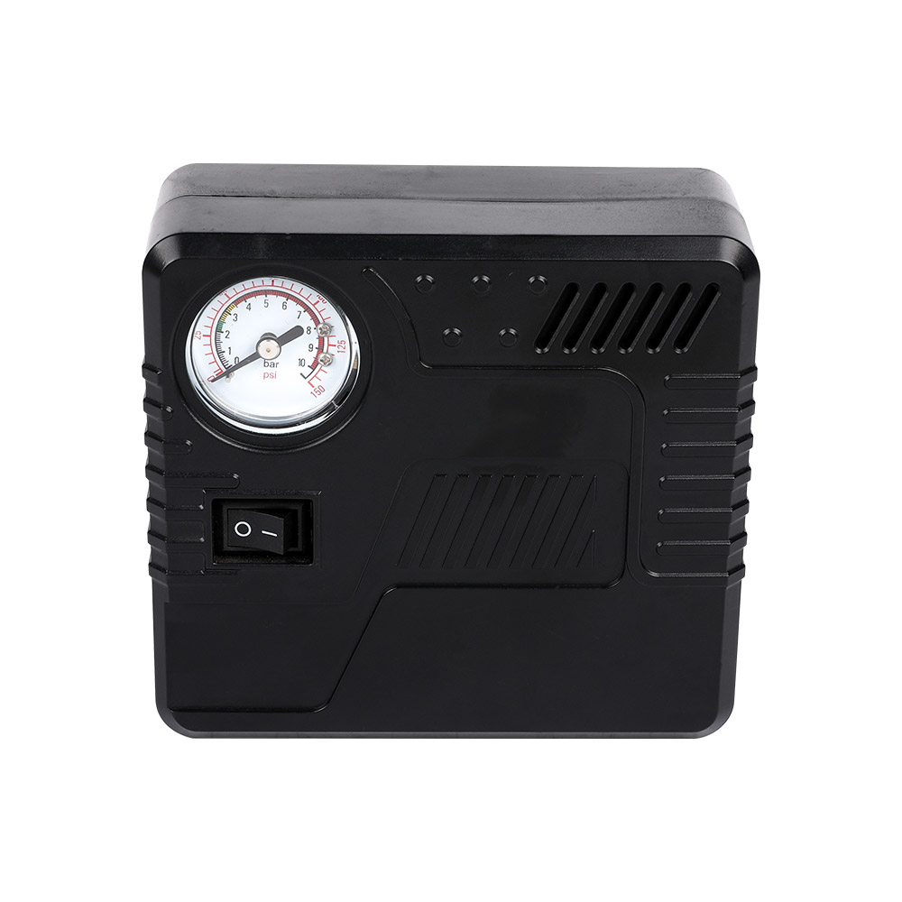 Gauge DC 12V Tire Inflator For SUV Motorcycle CE RoHS Approved