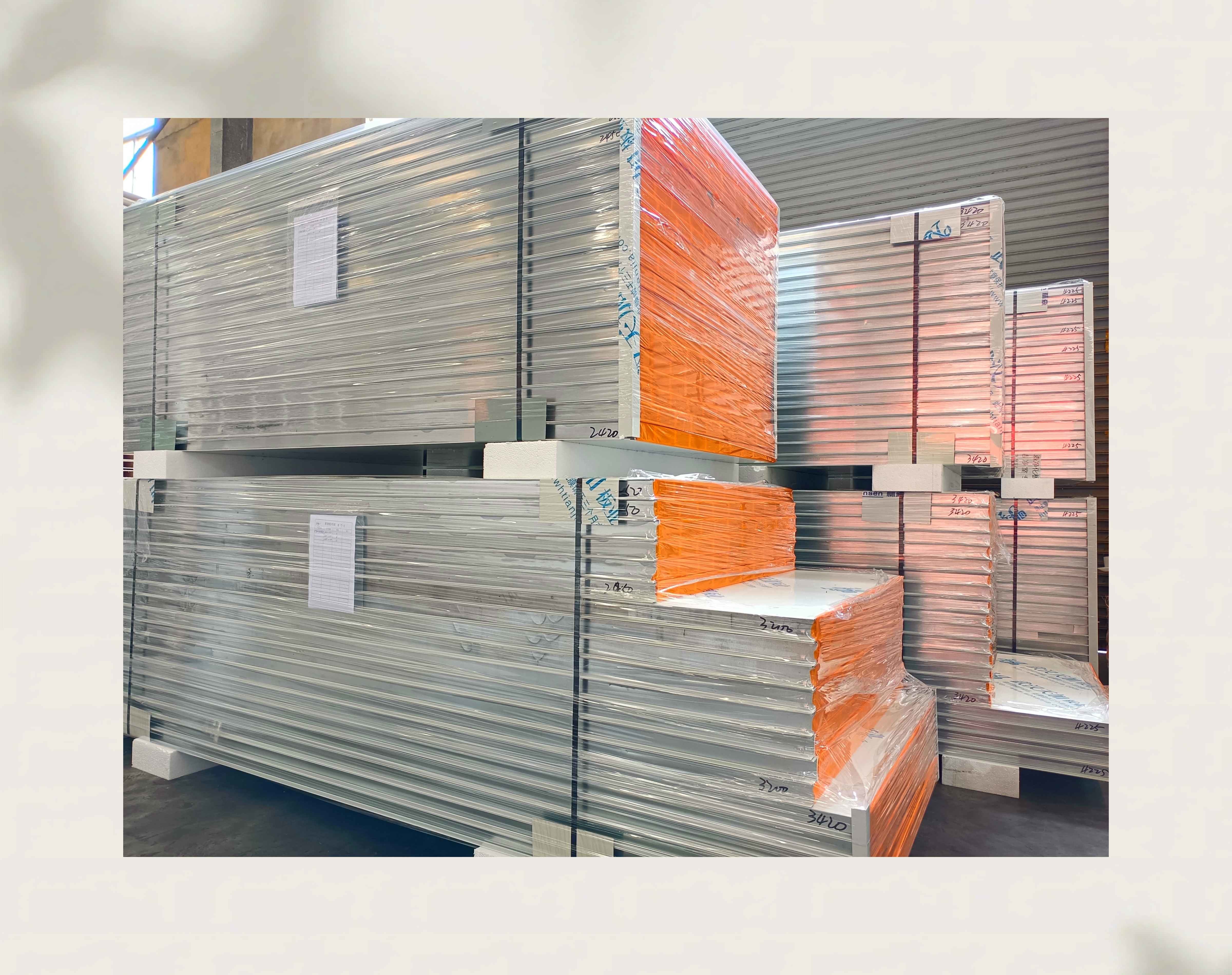 Environmentally Friendly Aluminum / Paper Honeycomb Cleanroom Panels For LAB
