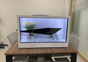 Wholesale 75 Inch Transparent LCD Showcase Jewelry Museum Exhibition 3D Hologram Pyramid Display from china suppliers