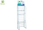 Stores Metal Wire Display Racks / Floor Metal Display Stand For Hanging