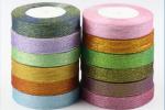 High Color Fastness Metallic Grosgrain Ribbon For Festival Arrangements