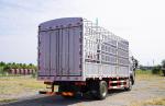 Used Light Cargo Truck Fast Gearbox AMT 4*2 Drive Mode Fence Box High Roof Cab