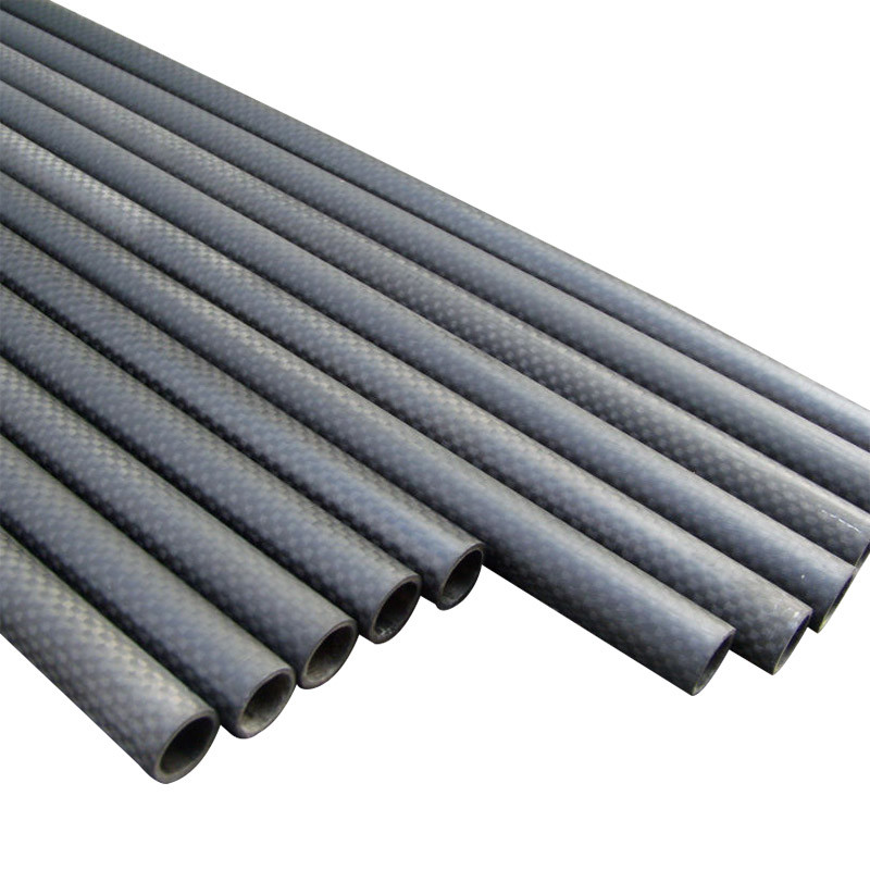 Epoxy Resin Telescoping Poles Carbon Fiber Tube Glossy Surface