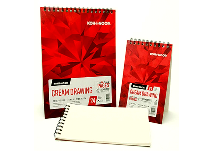 Uncoated Cream Colour Bond Paper for stationery and book printing