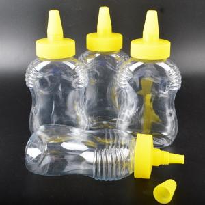 Wholesale Sharp Nipple Mouth Plastic Honey Bottle Food Grade Pet Transparent Material from china suppliers