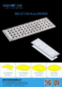 Wholesale 60°/90°/T5S/T2M/T3M/T4M Available LED Street Light Lens Energy-Efficient High Performance 224pcs 3030LEDs 345×130MM from china suppliers
