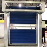 1.0mm Industrial Sliding Doors , Industrial Overhead Doors 100mm Width