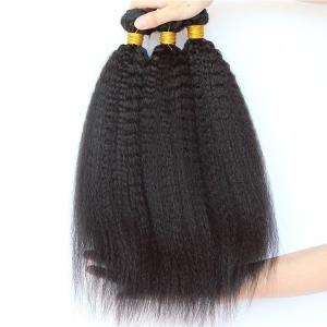 Wholesale Qingdao Hair 9a Grade Peruvian Hair Bundles Kinky Straight Texture 10&quot; to 30&quot; from china suppliers