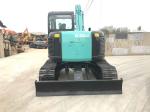 SK70SR Crawler Used Mini Kobelco Excavator 0.4 M3 7 Ton