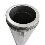 5 Inch Double Wall Stainless Steel Chimney Flue Pipe for Wood Burning Stove