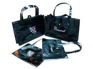 Wholesale Recyclable Shining Non Woven Carry Bag Logo Personized for Lady Garment from china suppliers