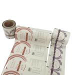 Custom print ice cream packaging laminating food grade pe plastic film roll